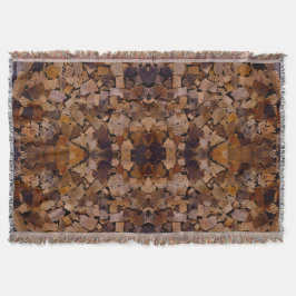 Manta Padrão de latido de madeira de madeira russa de ma