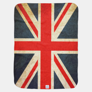 Manta Para Bebe Retro British Union Jack Flag Baby Blanket