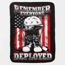 Snuggle militar dos miúdos da cobertura vermelha