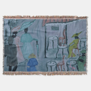 Manta "Paris Cafe" 1978 - Arte de Inge