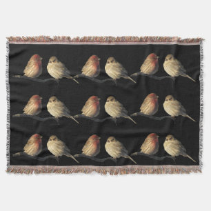 Manta Pássaros do Amor Jogam Cobertura