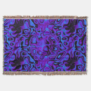 Manta Pedra de Fogo Roxo e Azul