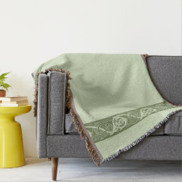 Manta Peixe de Knotwork Celta em Verde