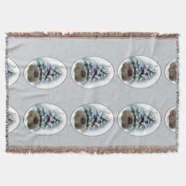 Manta Pekingese Christmas