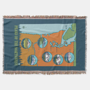 Manta Picos do noroeste - 5 montanhas diferentes