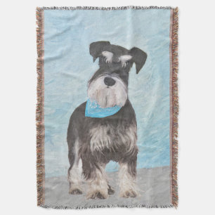 Manta Pintura de Schnauzer (Miniatura) - Cachorro Origin