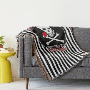 Manta Pirate Bride Throw