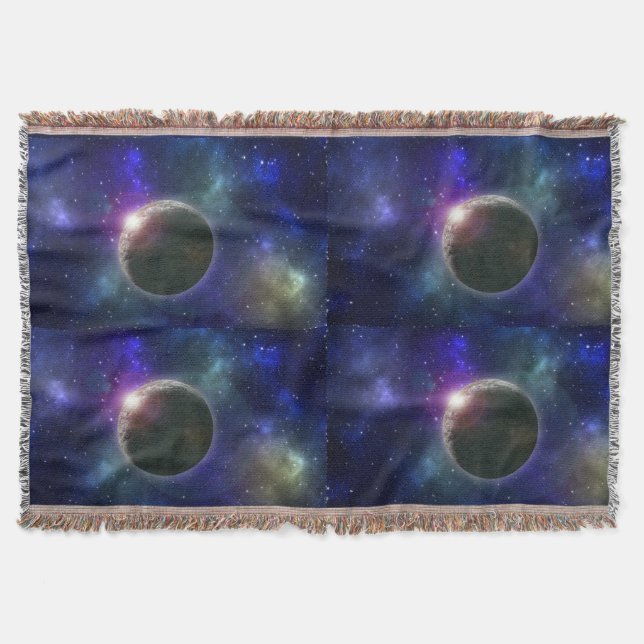 Manta Planeta,_In_The_Galaxy,_Throw_Blanket. (Frente)