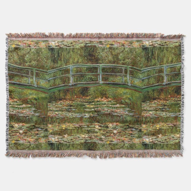 Manta Ponte Japonesa Monet Giverney (Frente)