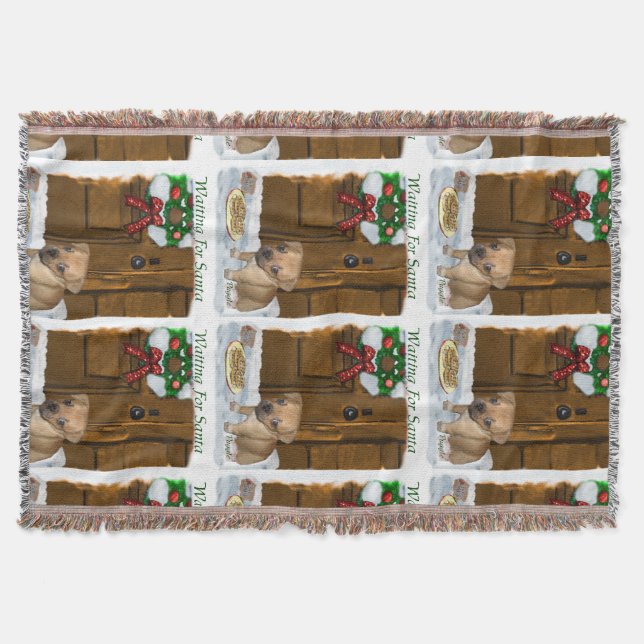 Manta Puggle Christmas (Frente)