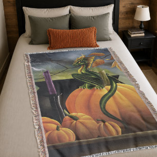 Manta Pumpkin Dragon Cauldron Halloween