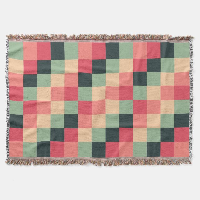 Manta Quadrados coloridos 015 (Frente)