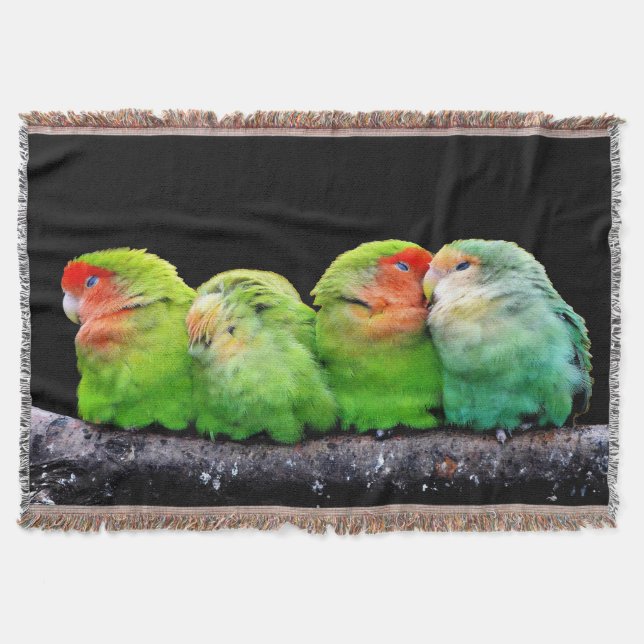 Manta Quatro Pequenas Canárias (Frente)