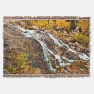 Manta Quedas De Água No Parque Nacional De Grand Teton