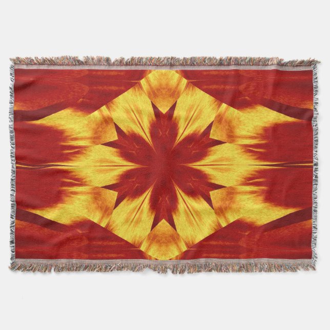 Manta Red Dandelion (Frente)