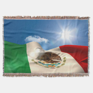 Manta Rippling gerado Digital da bandeira de México