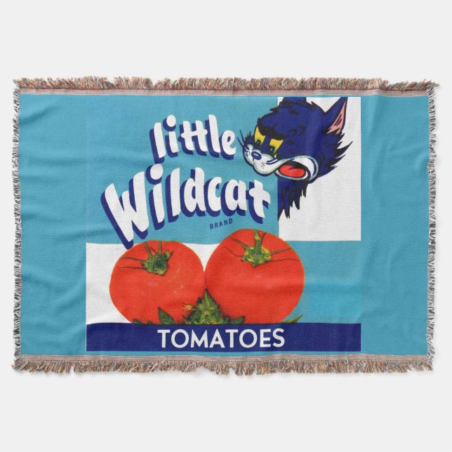 Manta Rótulo da caixa de tomate Wildcat (Frente)