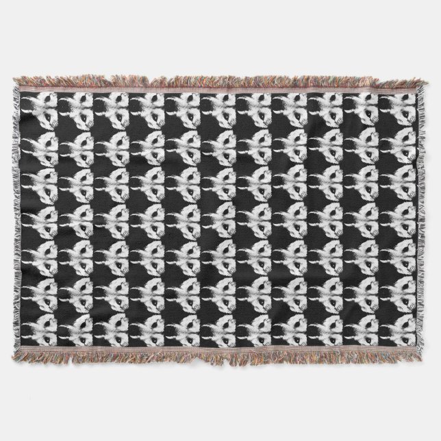 Manta Rouco Pup Blanket Lobo Siberiano (Frente)