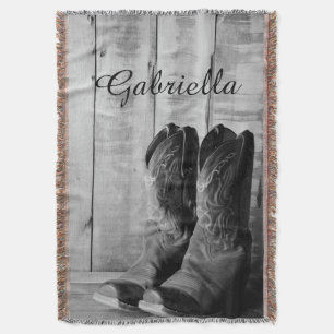 Manta Rustic Boots Country Oeste