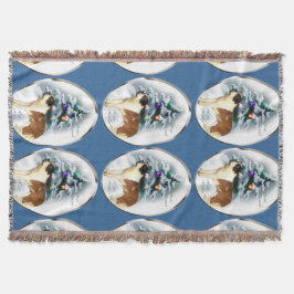 Manta Santo Bernard Christmas