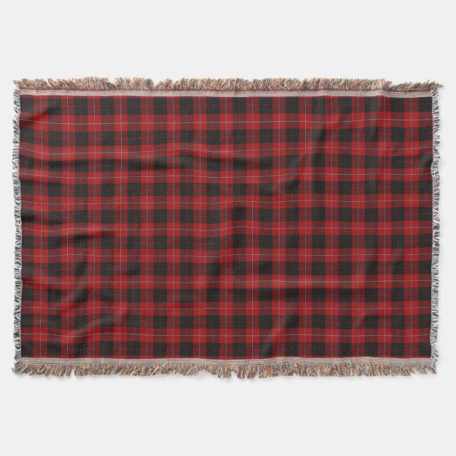 Manta Scottish Clan Cunningham Tartan (Frente)