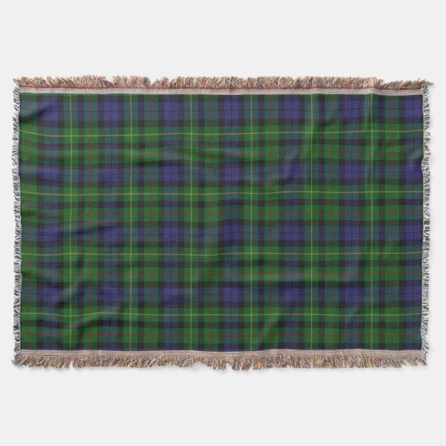 Manta Scottish Clan Rollo Tartan (Frente)