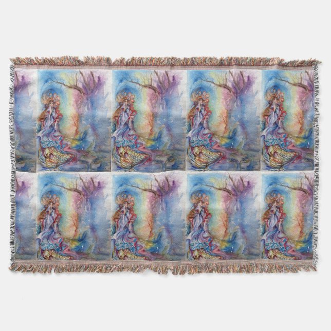 Manta SENHORA DO LAGO, Mágica e Mistério (Frente)