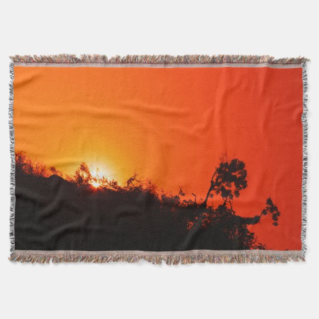 Manta Silhuette Sunset (Frente)
