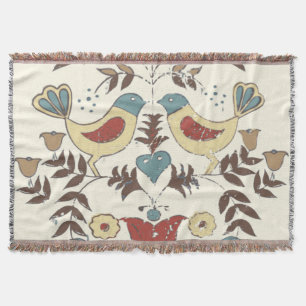 Manta Sinal de Pássaro Neerlandês da Pensilvânia