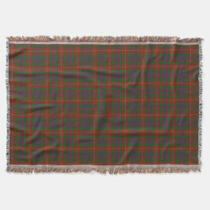 Manta Tartan escocês das montanhas de Fraser do clã