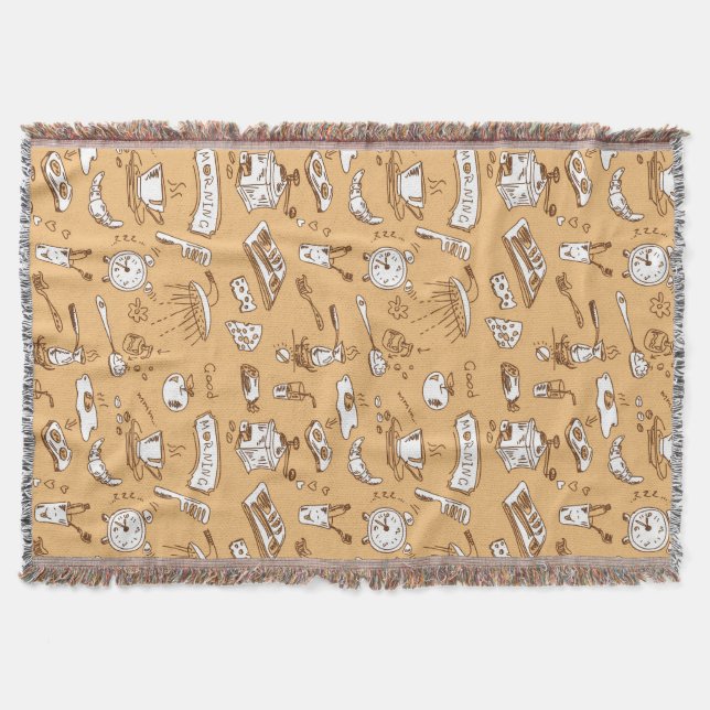 Manta Teste padrão 2 do pequeno almoço (Frente)