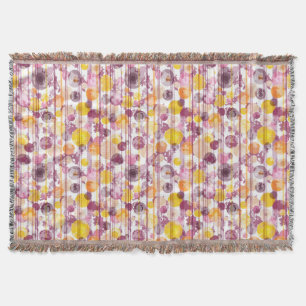 Manta Teste padrão branco listrado manchado