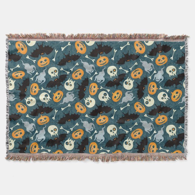 Manta Teste padrão do Dia das Bruxas (Frente)