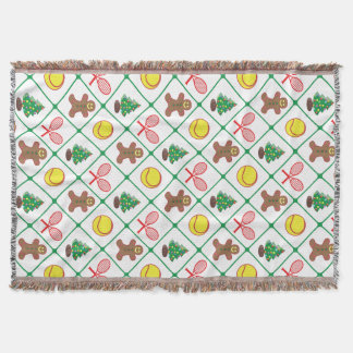 Manta Teste padrão do Natal do tênis