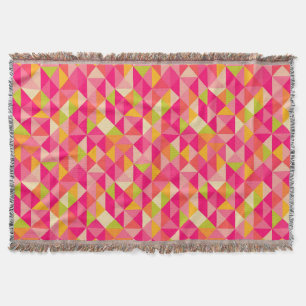 Manta Teste padrão geométrico dos triângulos