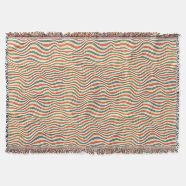 Manta Teste padrão listrado (Frente)