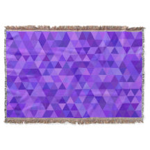 Teste padrão roxo escuro do triângulo