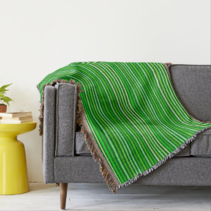 Manta Tiras de giz - Esmeralda e Verde limão