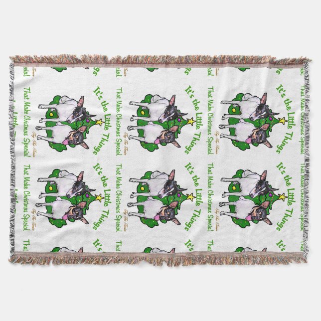 Manta Toy Fox Terrier Natal (Frente)