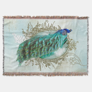Manta Turquoise Shabby Peacock