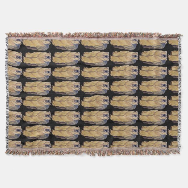 Manta Urso Arte Aberto Pão-Urso Arrasto Polar (Frente)