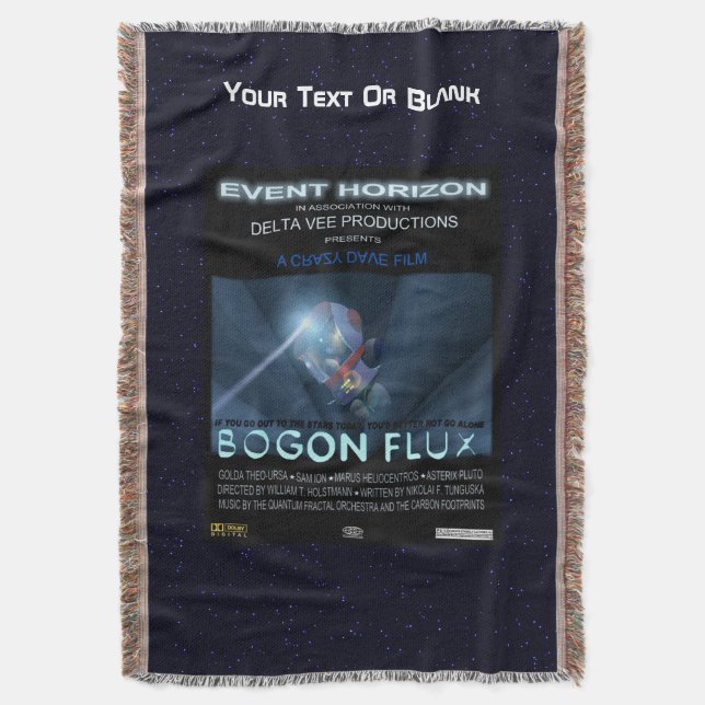 Manta Ursos De Teddy No Espaço (Frente Vertical)