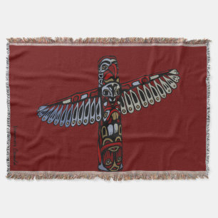 Manta Vancouver Blanket Vancouver Totem Pole Souvenirs