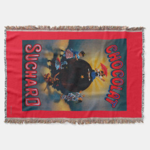 Manta Vintage PosterEurope de Chocolat Suchard