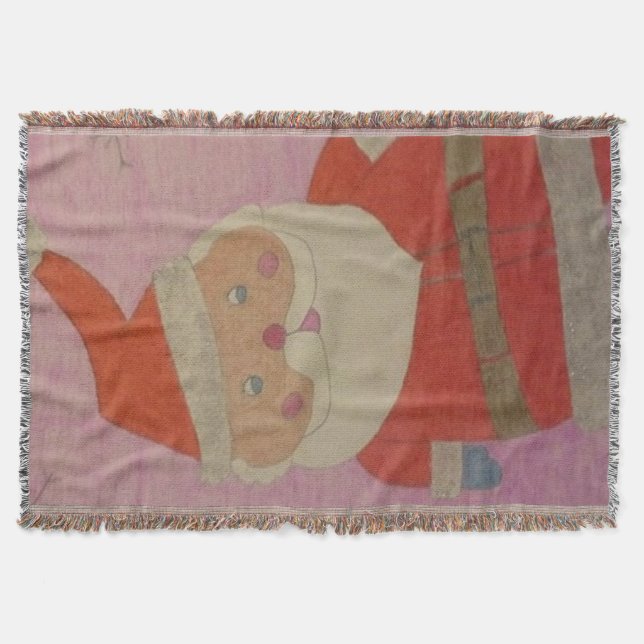 Manta Vintage Santa Claus (Frente)