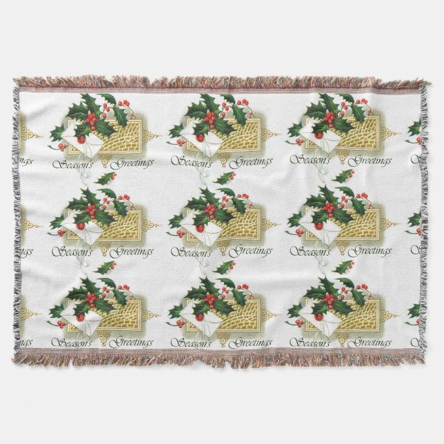 Manta Vintage Seasons saúda o Natal (Frente)