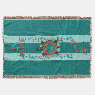 Manta Visitantes Anasazi Native Folk Art