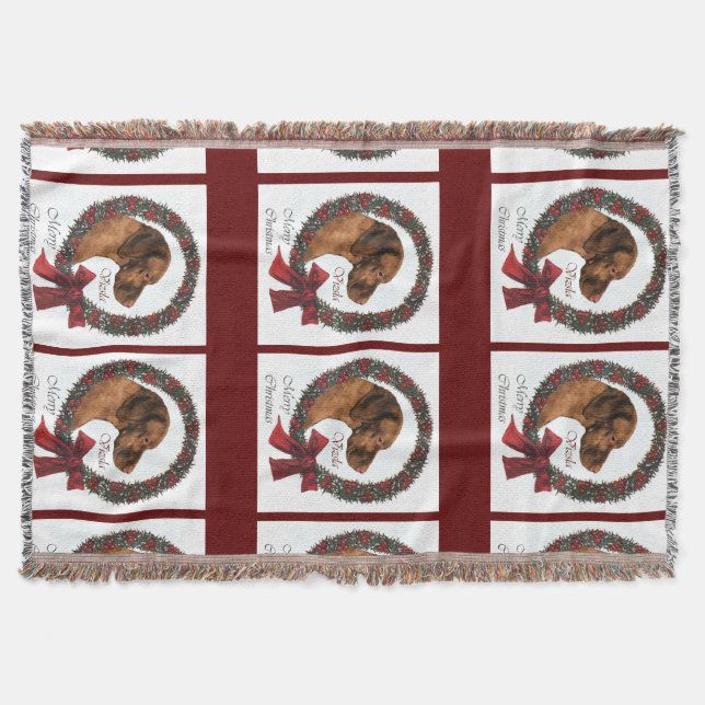 Manta Vizsla Christmas (Frente)