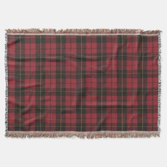 Manta Wallace Red W Original Scottish Tartan (Frente)