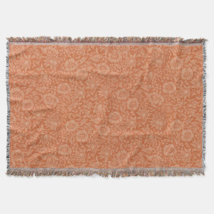 Manta William Morris Mallow Floral Wallpaper Design